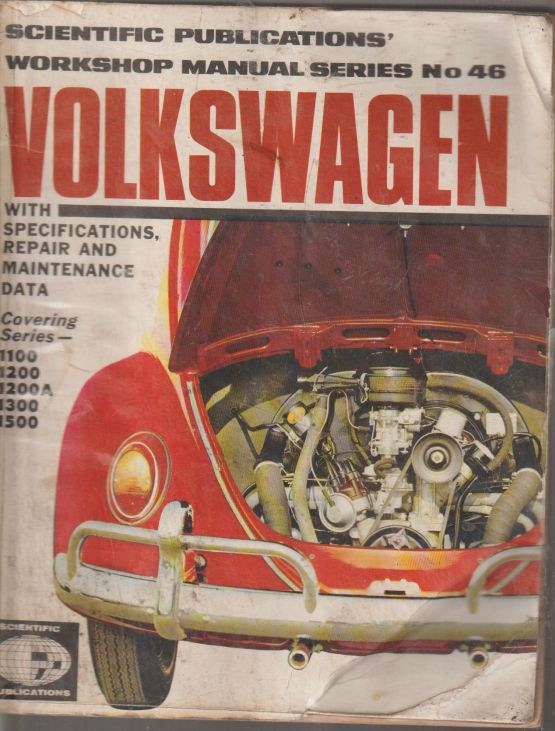 Volkswagen Beetle 1954 - 1971 Scientific Publications Owners Ser